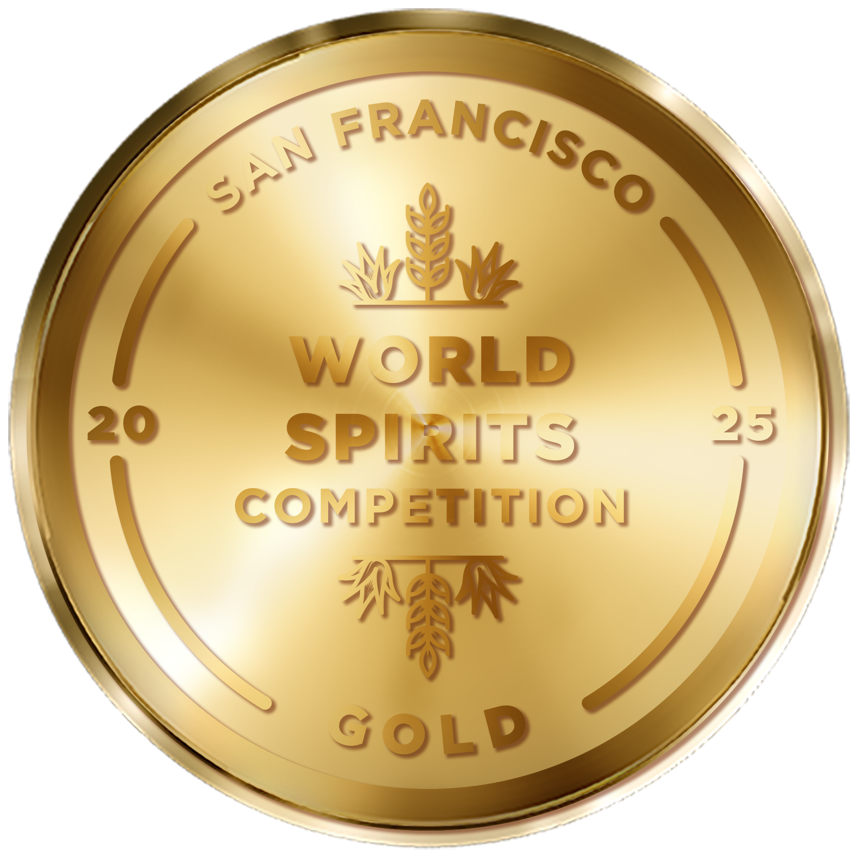 San Francisco World Spirits Competition 2025 Gold Medal