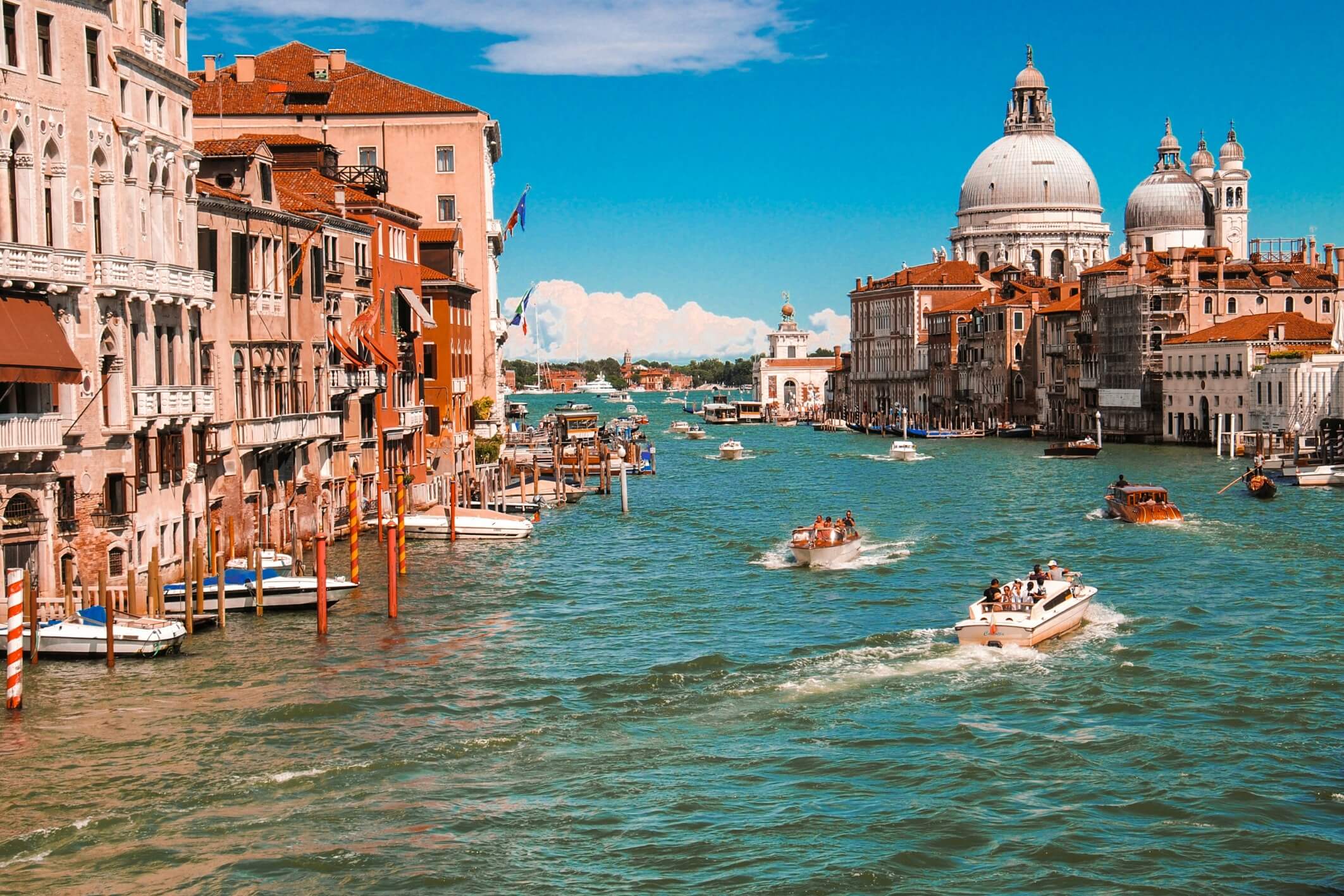 a view of Venice