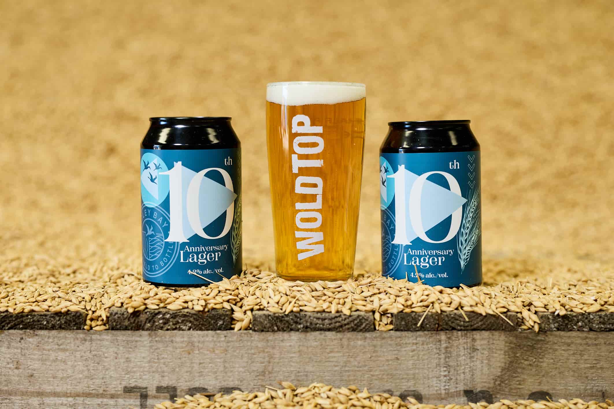 Filey Bay 10th Anniversary Lager